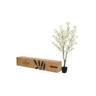 HouzeComfort 160cm Artificial White Japanese Cherry Blossom Fake Tree - Image 3