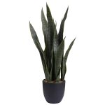 HouzeComfort Artificial Snake Sanseviera Plant 69cm