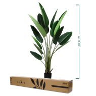 HouzeComfort Artificial Bird of Paradise Tree Indoor and Outdoor Plant 210cm - Image 2