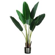 HouzeComfort Artificial Birds of Paradise Indoor and Outdoor Pot Plant