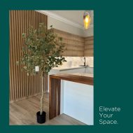 HouzeComfort Artificial Eucalyptus Tree Indoor and Outdoor Plant 210cm - Image 4