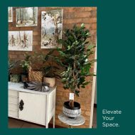 HouzeComfort Artificial Ficus Tree Plant 120cm - Image 5