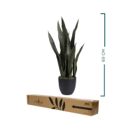 HouzeComfort Artificial Snake Sanseviera Plant 69cm - Image 2