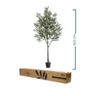 HouzeComfort Artificial Indoor and Outdoor Olive Tree 300cm - Image 2